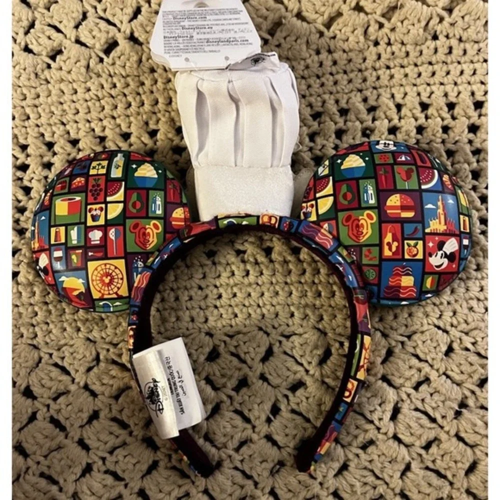Disneyland DCA Food & Wine Festival 2025 Chef Mickey‎ Ears Headband New